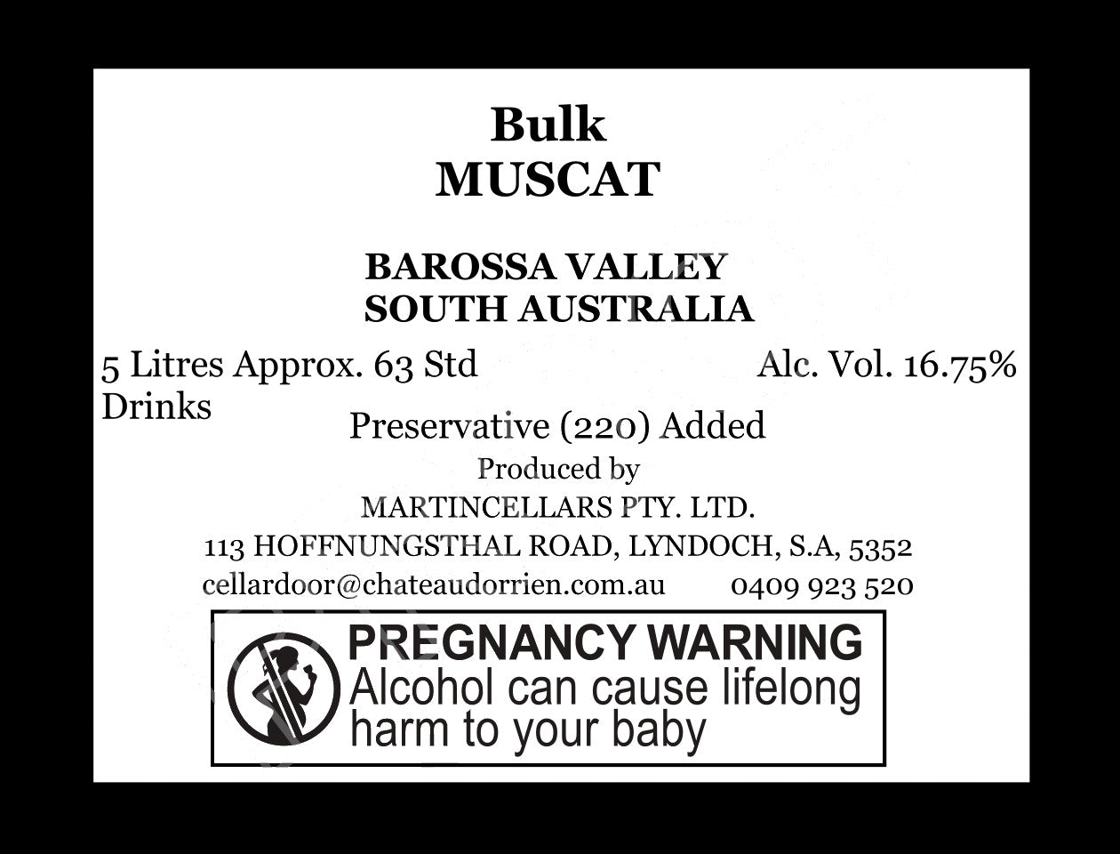 BULK Muscat